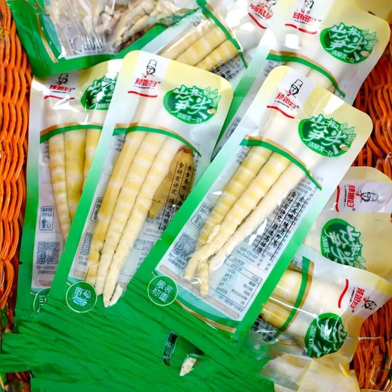 辣媳妇山椒笋尖笋片笋尖办公室休闲零食小包装山椒脆笋休闲零食