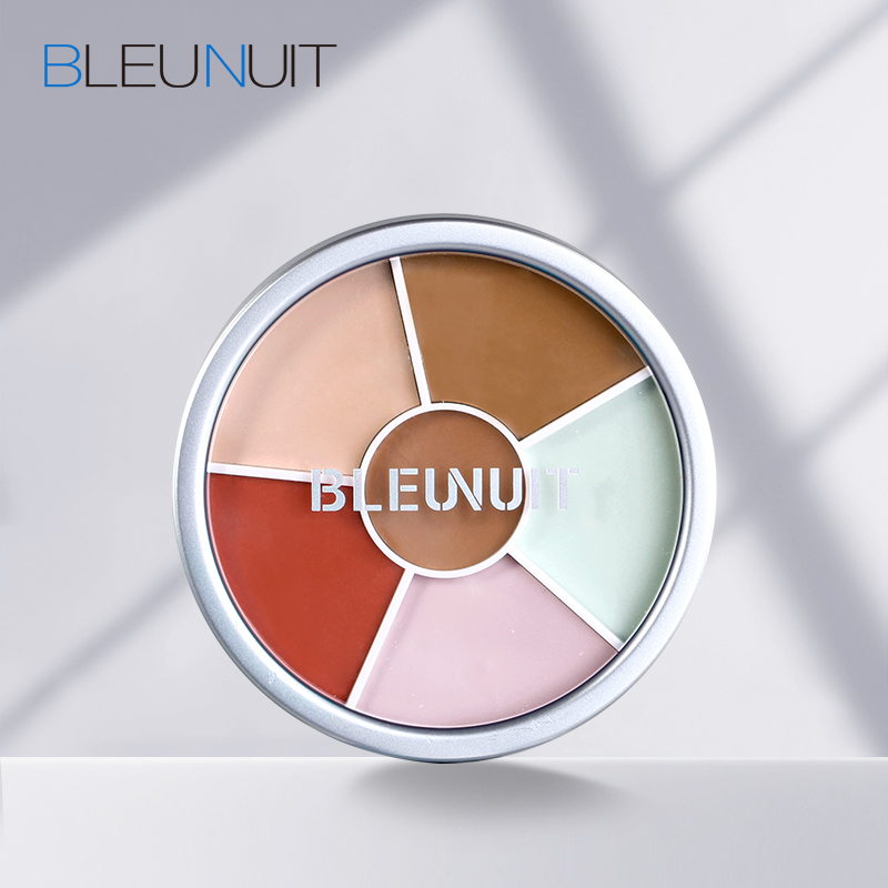 BLEUNUIT/ÉîÀ¶²Ê×±ºÚ÷ÈÕæ²ÊÁùÉ«ÕÚ覸àÅÌ6É«·Ûµ×˪ÕÚºÚÑÛȦÐÞÈÝ