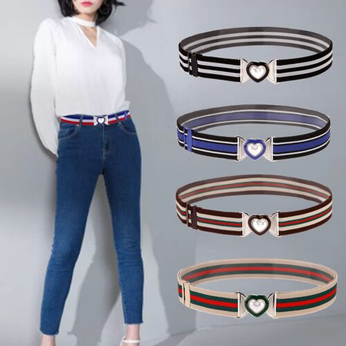 女百搭松紧合金简约可调节