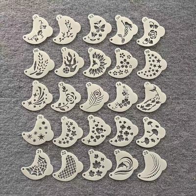 镂空印花塑料模版舞台妆容模具