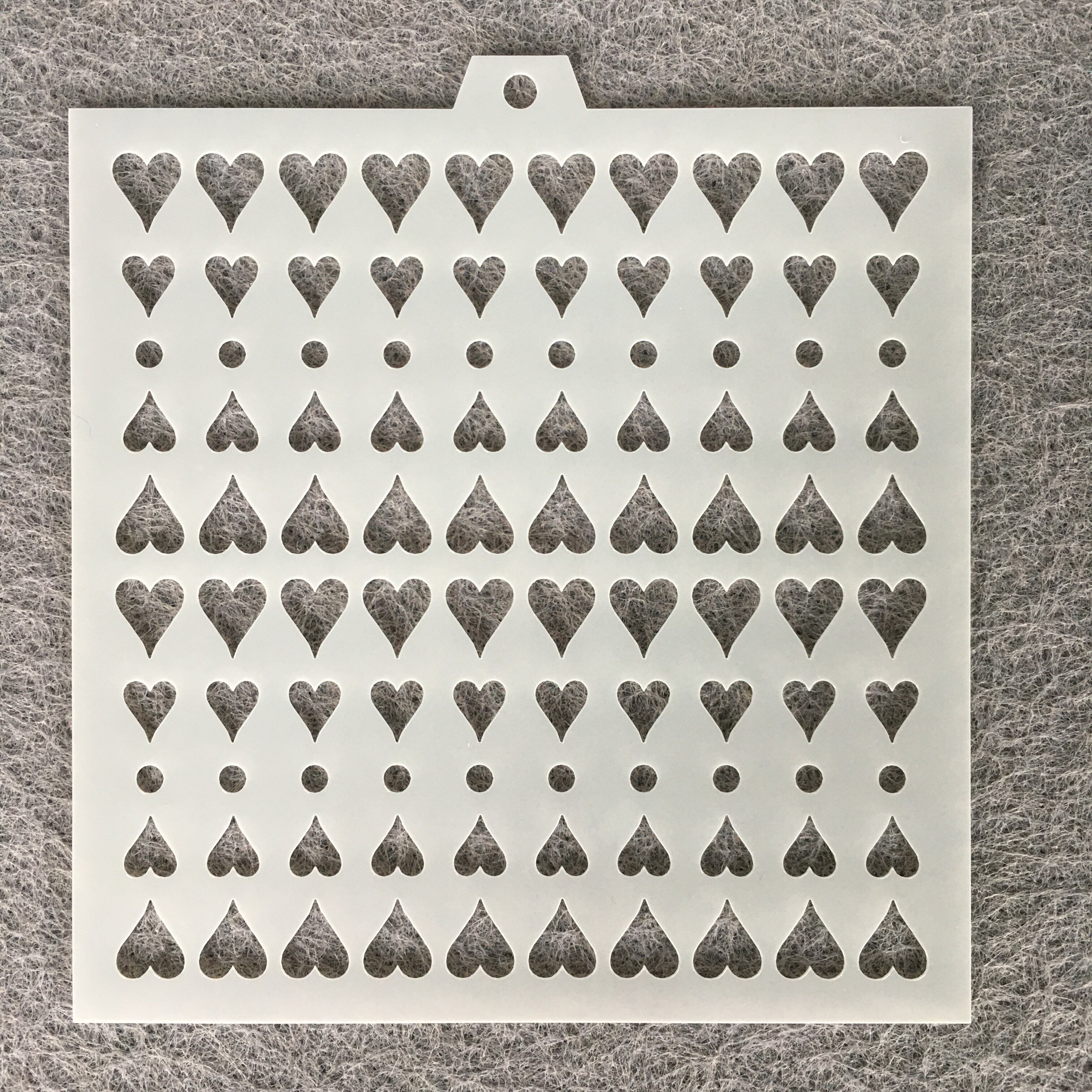 공장 직접 판매 색칠 그림 템플릿 아마존 국경 공급 유럽식 가루 설탕 체 금형 템플릿 중공 템플릿