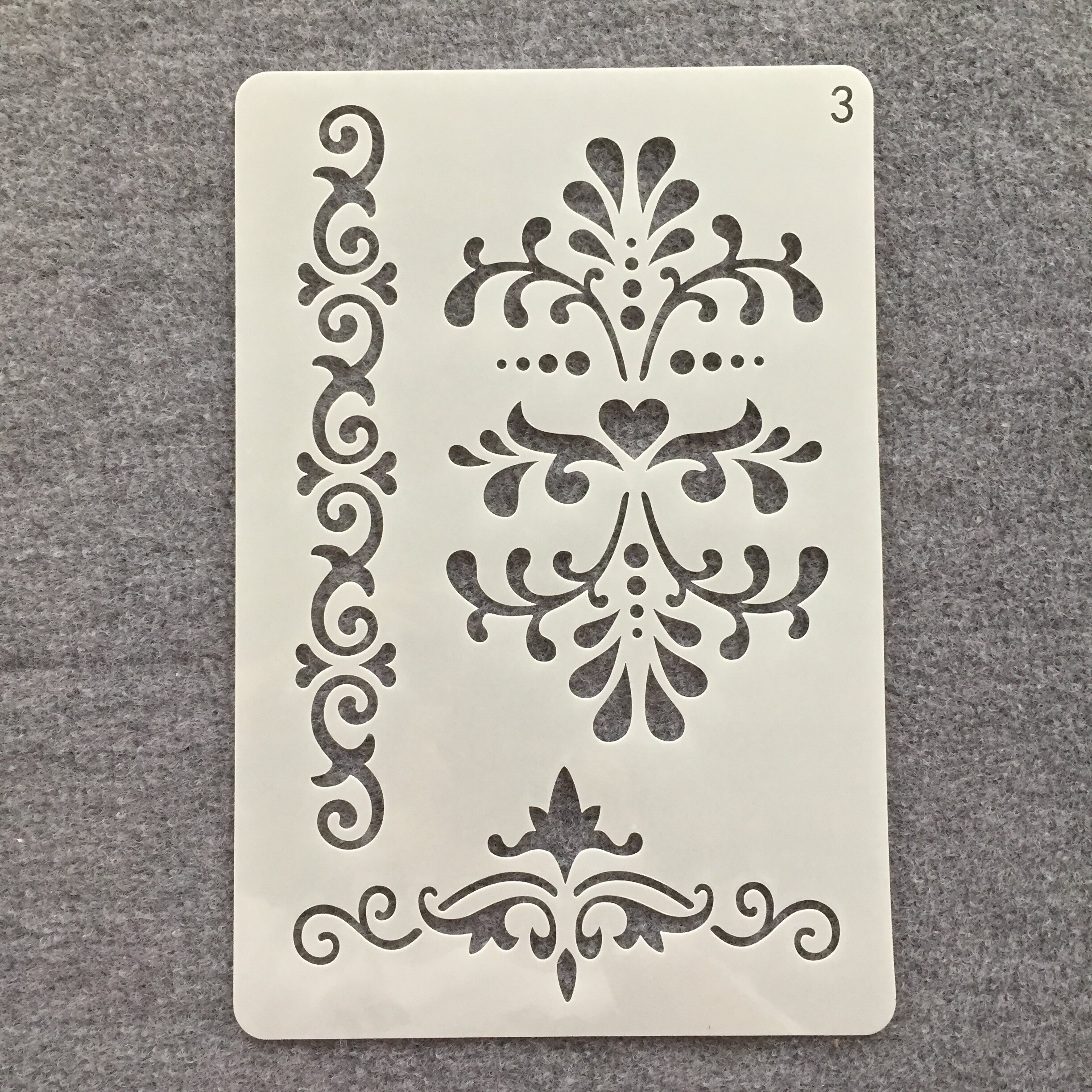 새로운 창조적 중공 그림 템플릿 사진 앨범 레이스 눈금자 핸드북 초등학생 필기 신문 그림 유물