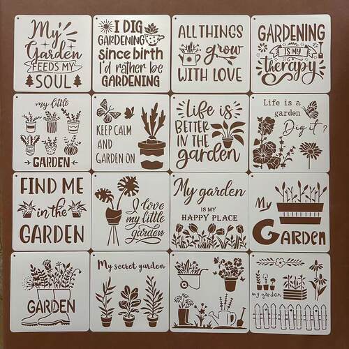 花园使者主题文字绘画