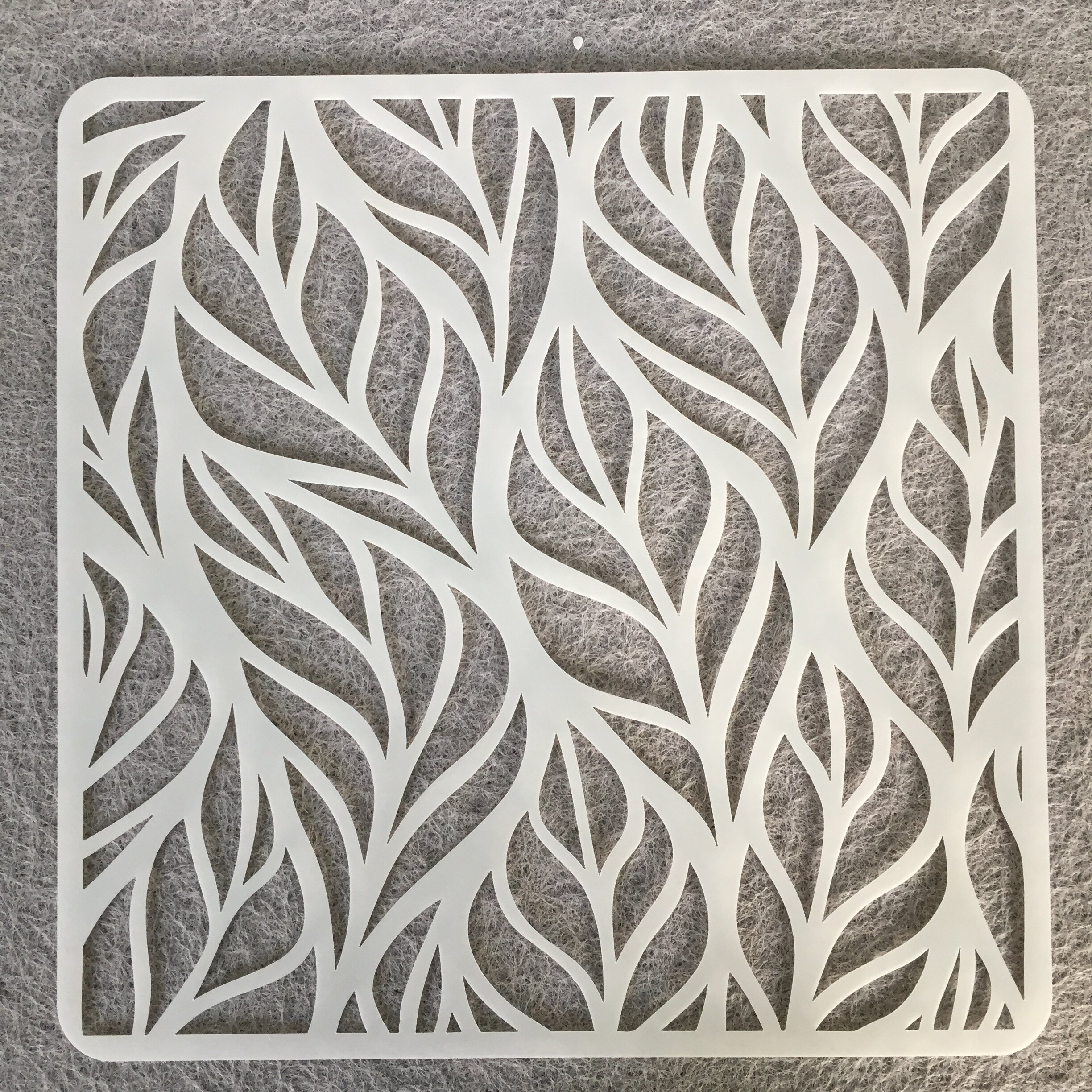 아마존 식물 질감 그림 템플릿 중공 그림 금형 DIY 케이크 낙서 템플릿 디자인 스프레이