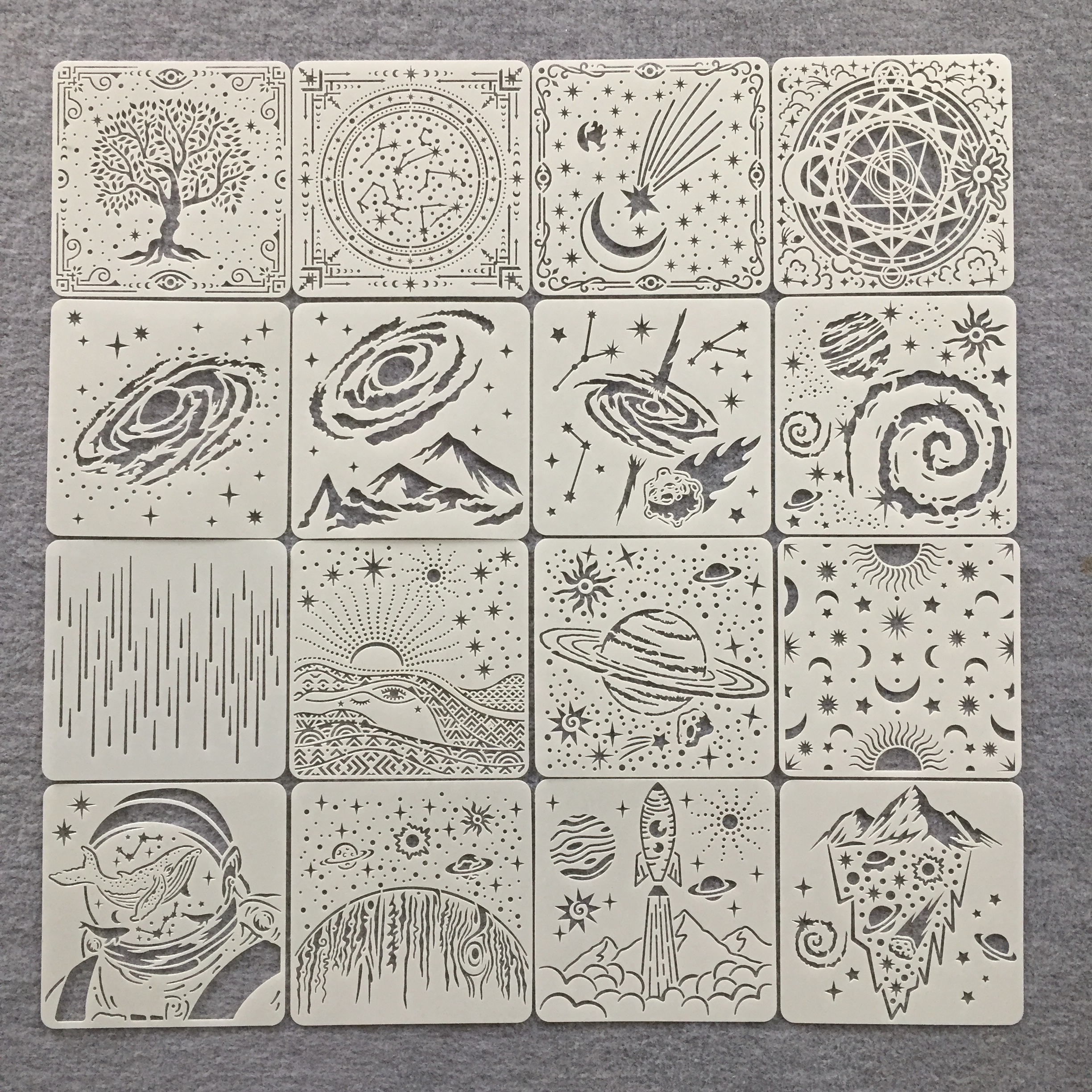 星空手抄报儿童绘画辅助