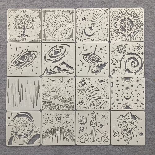 星空手抄报儿童绘画辅助