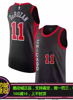 酷动城球衣Nike德罗赞公牛背心