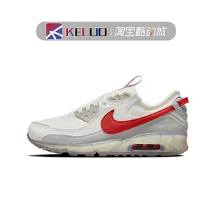 Air Max 100 Nike 白红色可回收材料复古跑步鞋 DQ3987