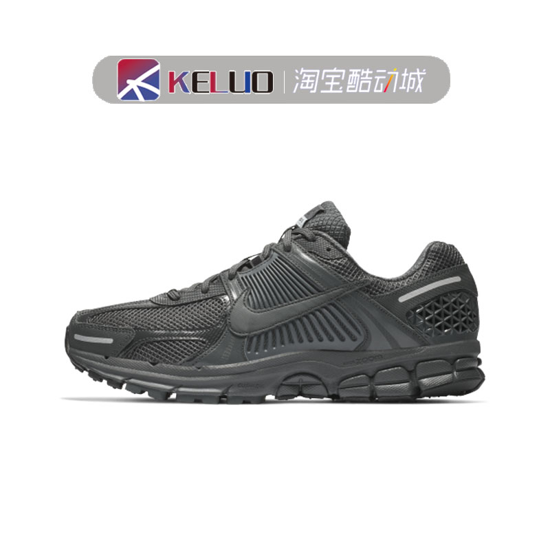 Nike Air Zoom Vomero 5 男款黑色 气垫耐磨低帮跑步鞋BV1358-002