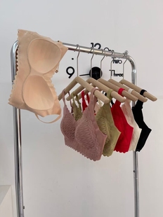 达芬淇821养护型文胸裸感一体固定杯蕾丝运动瑜伽舒适无磁内衣