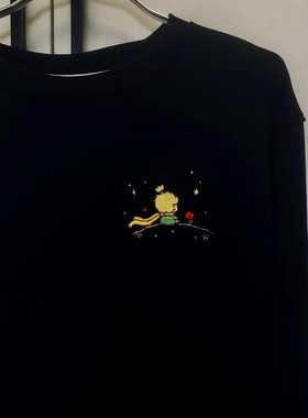小王子刺绣衣服卫衣刺绣手工刺绣diy材料包