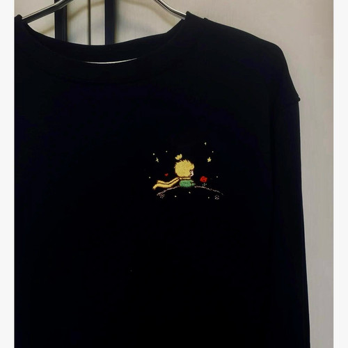 小王子刺绣衣服卫衣刺绣手工刺绣diy材料包