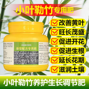 小叶勒竹专用肥料生桩花盆景簕竹子专用土养护营养液喷剂叶面肥料