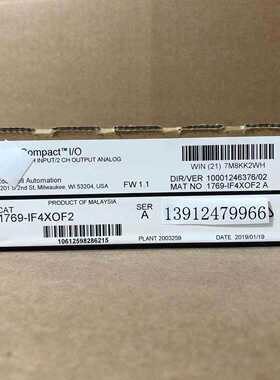 议价 1769-IF4XOF2 1769-OF8C 1769-OF4 1769-OF4CI