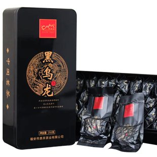 买一送一 油切黑乌龙茶共500g 黑乌龙高山茶叶浓香型凤鼎红