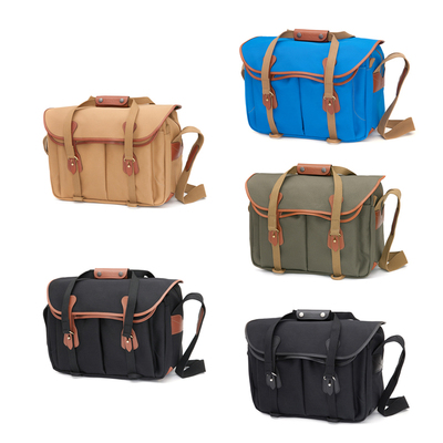 白金汉445单反相机包帆布单肩包大容量摄影包男女斜挎包