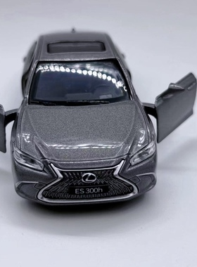 彩珀成真1:43雷克萨斯ES300h合金车模迷你火柴盒车模儿童益智玩具