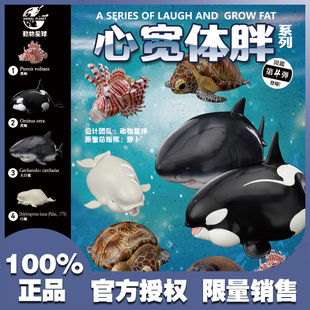 动物星球爆款爬宠 手办玩具模型潮玩心宽体胖系列第四弹乌龟盲盒