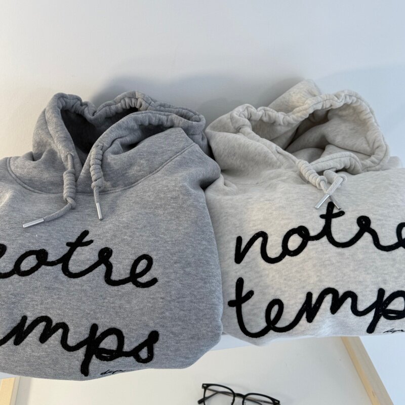 摇粒绒韩系加绒女士帽衫