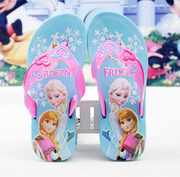 Pantoufles enfants en autre pour été - semelle caoutchouc - Ref 987194 Image 1