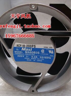 原装日本伺服 MA60B3 (MA60B3S)  172*150*51 ACF18-200PS MAXI