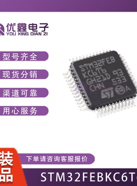 STM32FEBKC6T6 贴片LQFP48 原装 微控制器 单片机芯片 FEBKC6T6