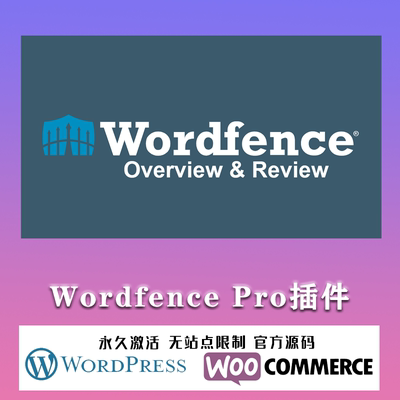 Wordfence Pro 中文汉化版 WordPress防火墙安全防护插件