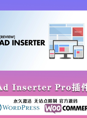 Ad Inserter Pro 汉化中文版 高级自定义广告管理WordPress插件