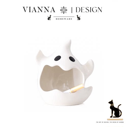 VIANNAKCSO万圣节幽灵烟灰缸