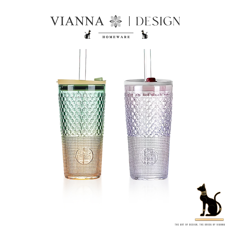 VIANNA玻璃玻璃杯圆润杯口