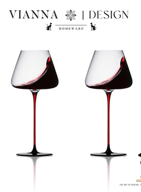 VIANNA丨红杆·TGEN高档玻璃葡萄红酒杯波尔多酒杯醒酒器酒具套装