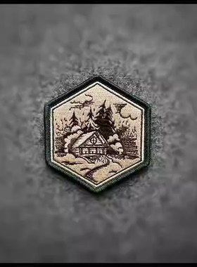 正品现货 PDW Cabin Life V3 LTD ED Morale Patch 限量版臂章