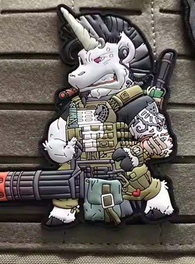 正品现货 The Tactical Unicorn Patch 独角兽款限量版臂章