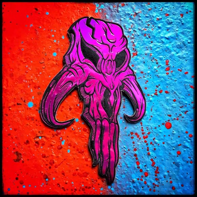 正品现货 CR 10” BUBBLEGUM MYTHOSKULL PATCH 星战款限量版臂章