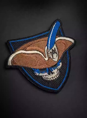 正品现货 MODERN ARMS BLUE LINE PATRIOT 图案臂章