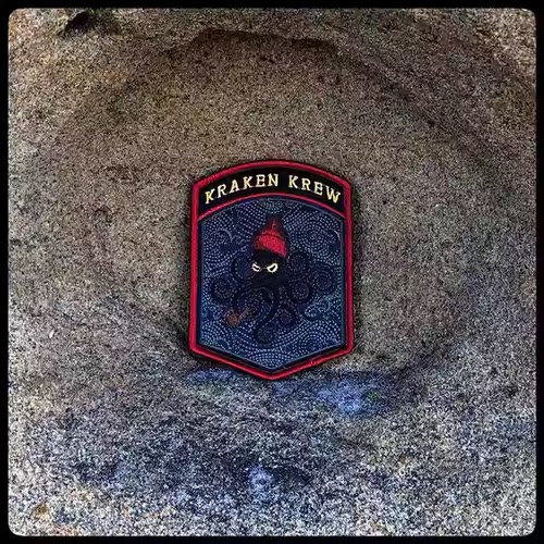正品现货 PDW SPD Kraken Krew Flash Morale Patch 臂章