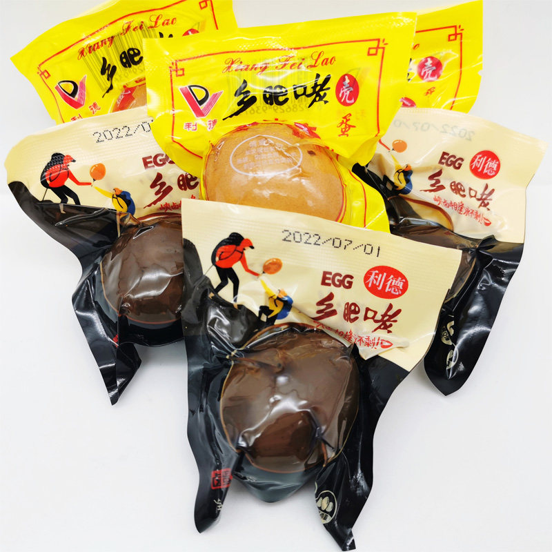利德卤蛋35g独立小包装温州风味即食壳蛋五香鸡蛋茶叶蛋休闲零食