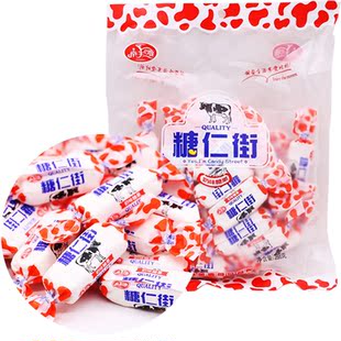 南美鹿糖仁街奶味糖果288g袋装花生奶糖牛轧糖喜糖年货休闲小零食
