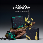 KNOWUNKNOW车载香水香薰香包车用出风口衣橱挂件香氛中式 茶香