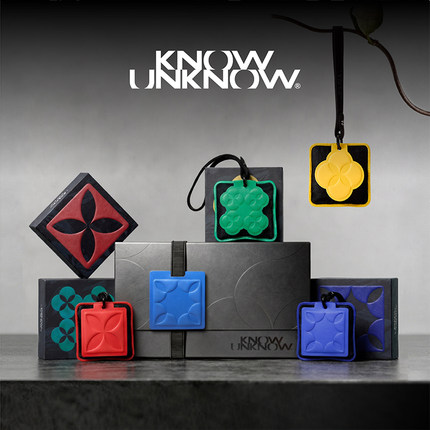 KNOWUNKNOW新中式皮标香包车载香水衣橱包包香氛挂件礼物香氛礼盒