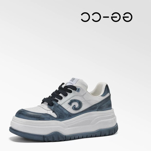 【现货秦岚/赵露思/蔡卓妍同款】ANN ANDELMAN复古小众百搭小白鞋