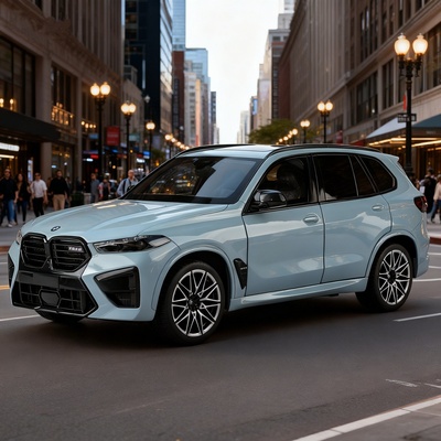 1:18正版授权宝马X5M合金汽车模型MBW高端5系越野合金车男孩礼物3