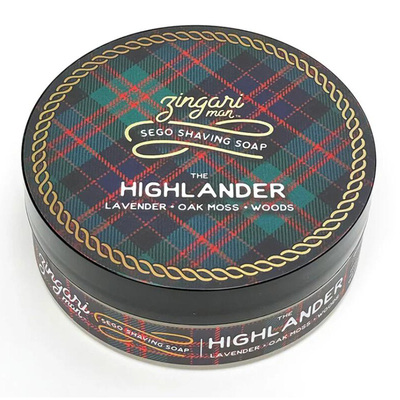 帝诗男士剃须皂辛佳里人THE HIGHLANDER高地人剃须皂刮胡泡沫皂