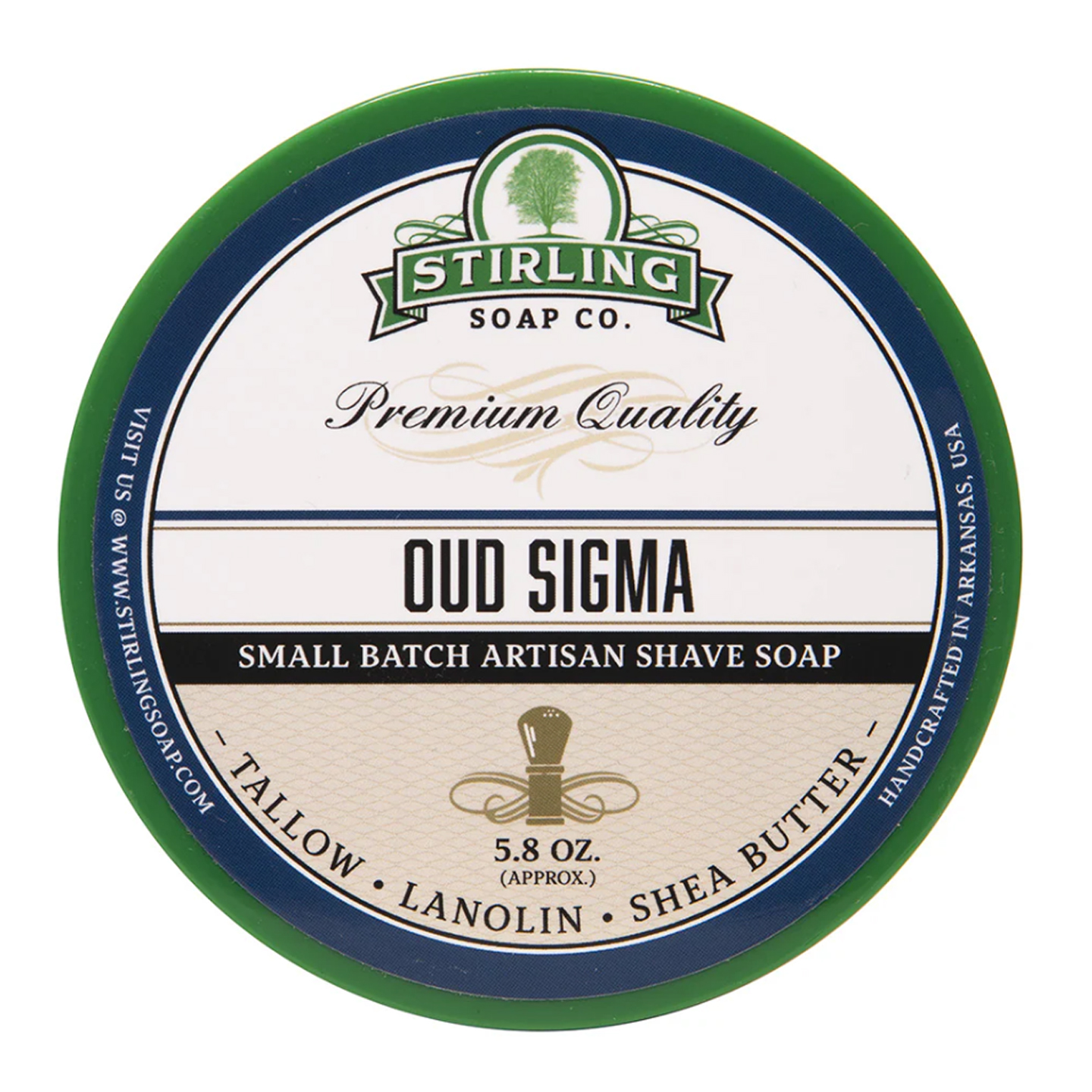 帝诗男士剃须皂斯特林剃须皂Oud Sigma 乌木西格玛刮胡泡沫皂