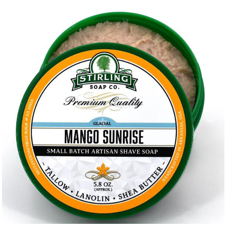 帝诗剃须皂冰川芒果斯特林冰川芒果奶油味剃须皂