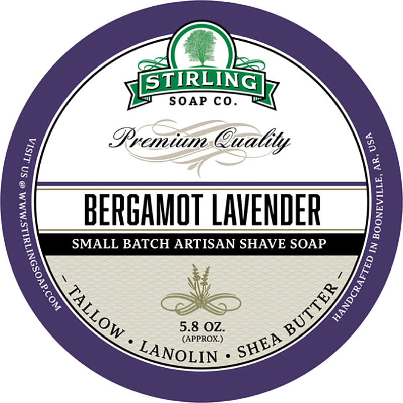 帝诗剃须皂Bergamot Lavender斯特林佛手柑薰衣草剃须皂男士刮胡