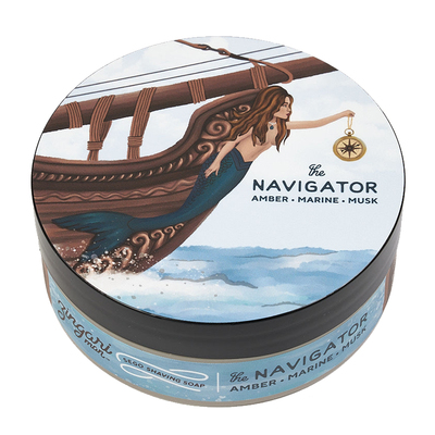 帝诗男士剃须皂辛佳里人NAVIGATOR航海家剃须皂zingariman刮胡泡