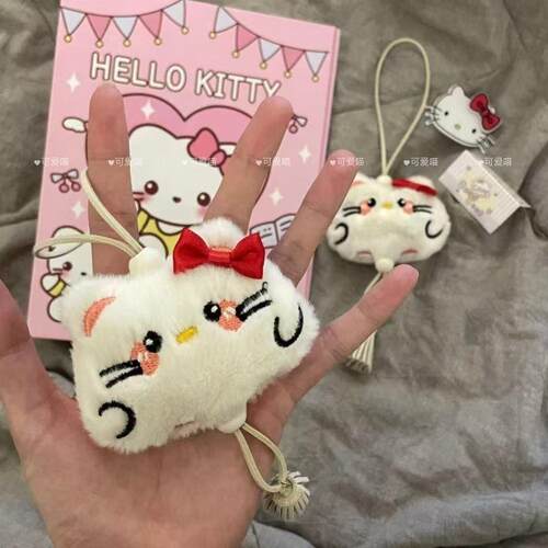 小红书同款流苏kitty猫挂件