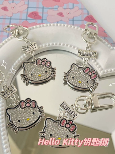 Hello kitty, Hello Kitty, мультяшный милый брелок, сумка