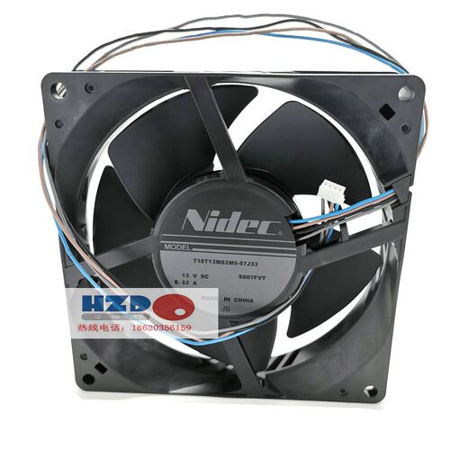 T10T13MS2M5-57J33全新NIDEC 10025 13V 0.53A投影仪散热风扇10CM